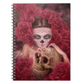 Dia de los Muertos Notebook Notitieboek (Voorkant)