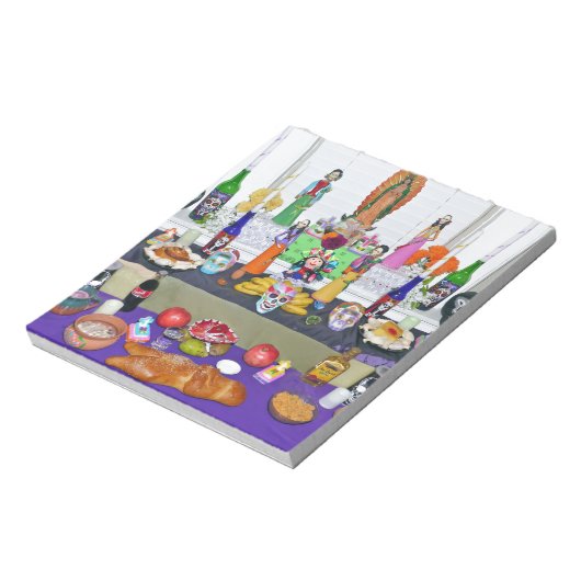 Dia de los Muertos Notitieblok (Linkerzijde)