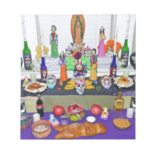 Dia de los Muertos Notitieblok (Voorkant)