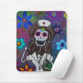 Dia de los Muertos Nurse RN Muismat (Met muis)