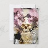Dia de Los Muertos of Dag van de Dode Partij Kaart (Voorkant)