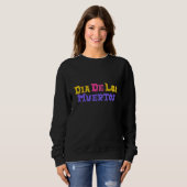 Dia De Los Muertos-ontwerp Trui (Voorkant volledig)