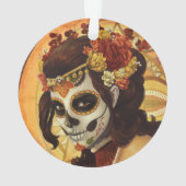 Dia De Los Muertos Ornament (achterkant)