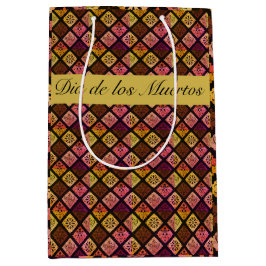 Dia de los Muertos Papel Picado Feestelijke Stijl Medium Cadeauzakje