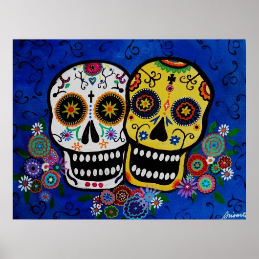 DIA DE LOS MUERTOS PARTNERS POSTER (Voorkant)