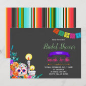 Dia de los Muertos party uitnodiging (Voorkant / Achterkant)