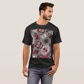 Dia de los Muertos: patroon T-shirt (Voorkant volledig)