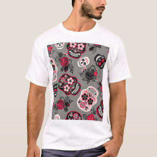 Dia de los Muertos: patroon T-shirt