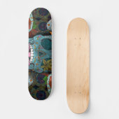 Dia De Los Muertos Persoonlijk Skateboard (Voorkant)