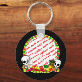 DIA DE LOS MUERTOS Photo Lijst Sleutelhanger (Voorkant)