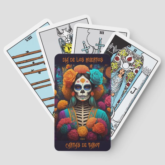 Dia de los Muertos Pokerkaarten (Achterkant)