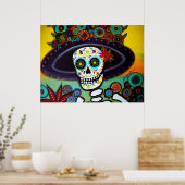 Dia de los muertos poster (Keuken)