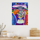 Dia de Los Muertos Poster (Keuken)