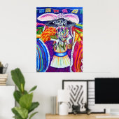 Dia de Los Muertos Poster (Thuiskantoor)