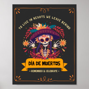 Dia De Los Muertos Poster