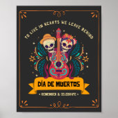 Dia De Los Muertos Poster (Voorkant)