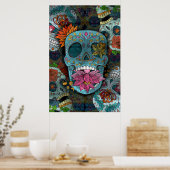 Dia De Los Muertos Poster (Keuken)