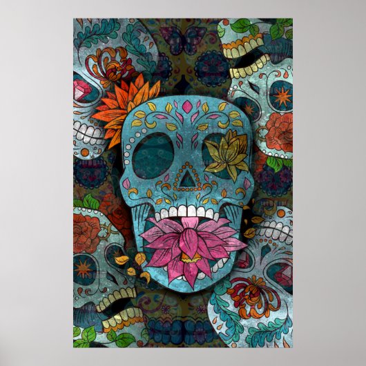 Dia De Los Muertos Poster (Voorkant)
