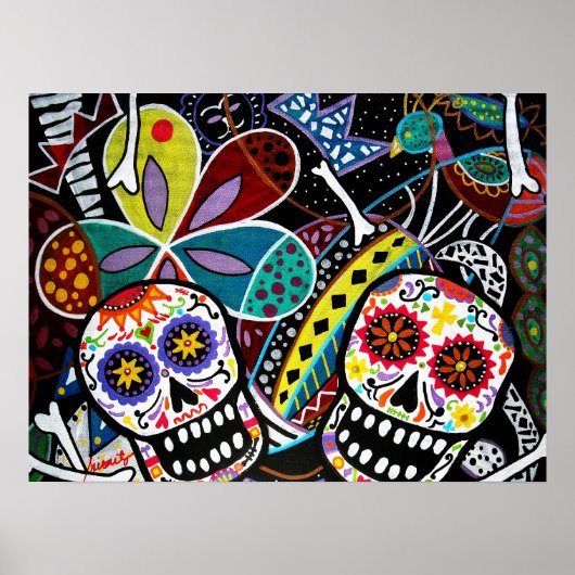 Dia de los muertos poster (Voorkant)