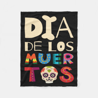 Dia De Los Muertos Prestatieontwerp Fleece Deken