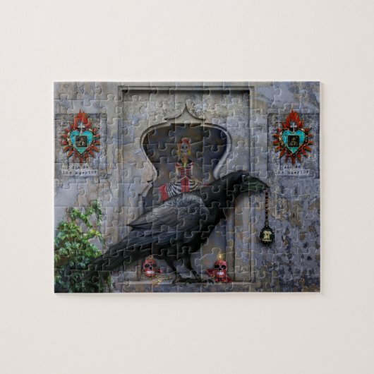 Dia De Los Muertos Puzzle Legpuzzel (Horizontaal)