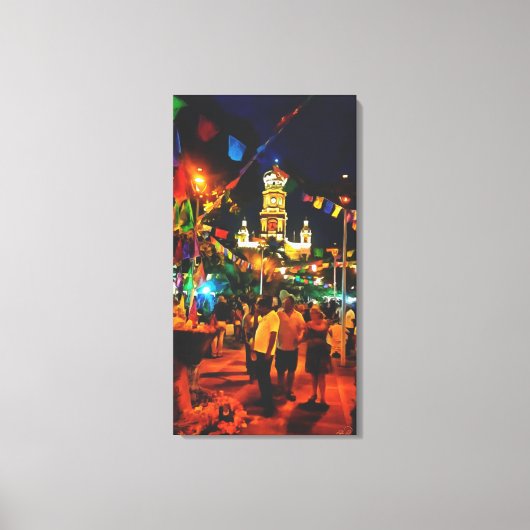 Dia de Los Muertos PV-190130 Canvas Art Print (Voorkant)