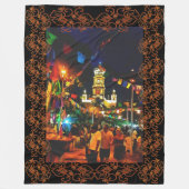 Dia de Los Muertos PV-190130 Fleece Deken (Voorkant)