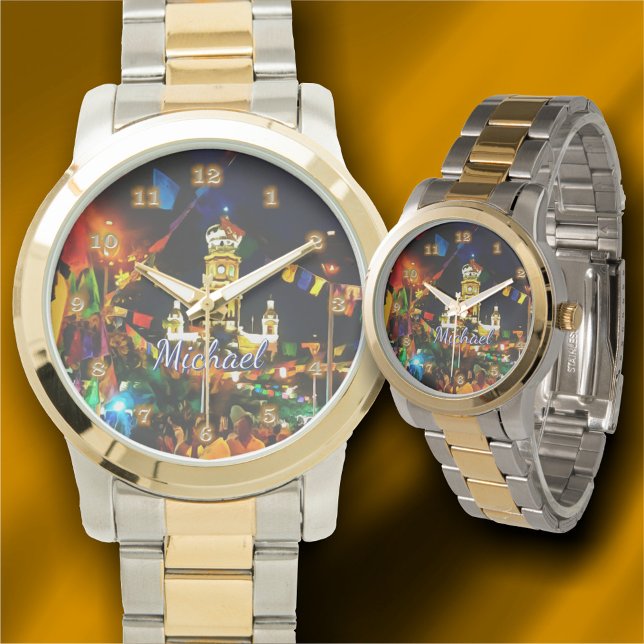 Dia de Los Muertos PV-190130 Horloge (Creator heeft geüpload)