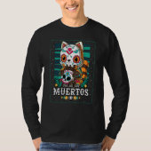 Dia De Los Muertos Red Panda T-shirt (Voorkant)