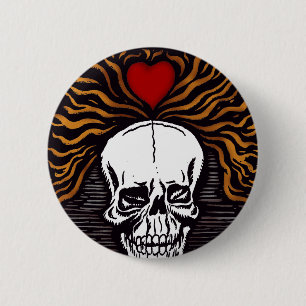 Día de los Muertos Ronde Button 5,7 Cm