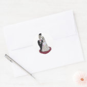 Dia de los Muertos Ronde Sticker (Envelop)