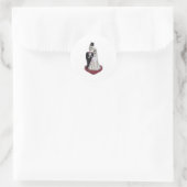 Dia de los Muertos Ronde Sticker (Tas)