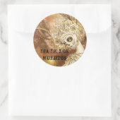 Dia de los Muertos Round Sticker (Tas)