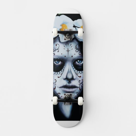 Dia De Los Muertos Schaats Deck Persoonlijk Skateboard (Voorkant)