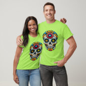 Dia de los Muertos schedel 11 T-shirt (Unisex)