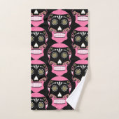 Día de los Muertos Schedel Print Bad Handdoek (Handdoek)