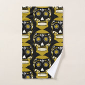 Día de los Muertos Schedel Print Bad Handdoek (Handdoek)