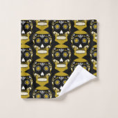 Día de los Muertos Schedel Print Bad Handdoek (Wasdoekje)