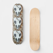 dia de los muertos schilderde skateboard (Voorkant)
