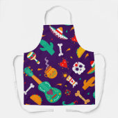 Dia De Los Muertos Schort (Voorkant)