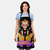 Dia de los muertos schort (Gedragen)