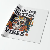 Día De Los Muertos Sfeer Oaxaca Dag van de Doden Cadeaupapier (Uitgerold)