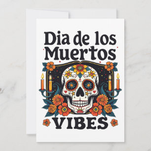 Día De Los Muertos Sfeer Oaxaca Dag van de Doden  Kaart