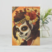 Dia De Los Muertos Sierkussen (Staand voorkant)