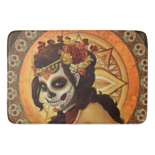 Dia De Los Muertos Sierkussen Badmat