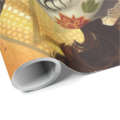 Dia De Los Muertos Sierkussen Cadeaupapier (Rol Hoek)