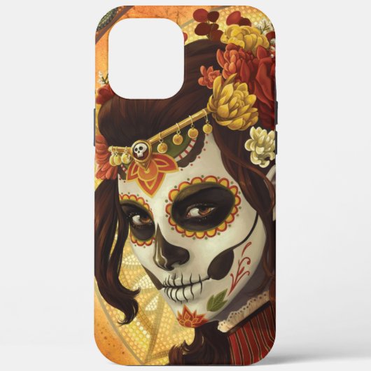 Dia De Los Muertos Sierkussen Case-Mate iPhone Case (Achterkant)