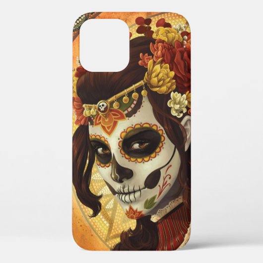 Dia De Los Muertos Sierkussen Case-Mate iPhone Case (Achterkant)