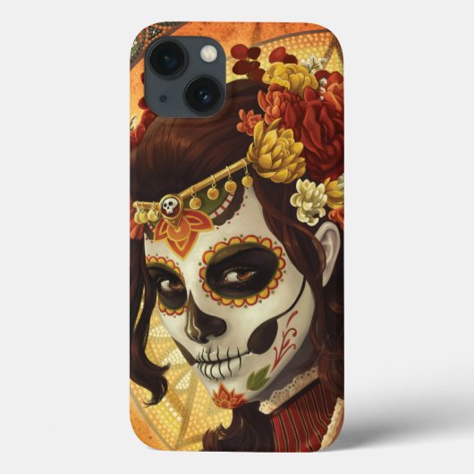 Dia De Los Muertos Sierkussen Case-Mate iPhone Case (Achterkant)