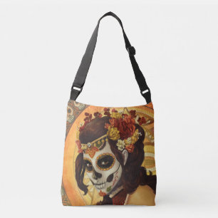 Dia De Los Muertos Sierkussen Crossbody Tas